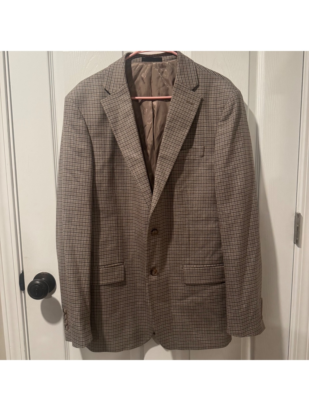 Lauren Ralph Lauren Houndstooth Sports Coat Size 42L